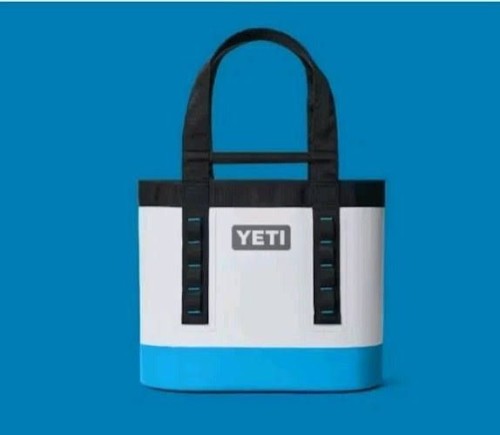 Luggage bags cases YETI Camino Carryall 35 Limited Edition Prickly Pear Pink Navy Tote Bag