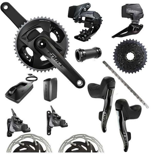 Trendy Factory Quality New SRAM Force eTap AXS Road Groupset 2x12-Speed, E1, Hammerhead Karoo 3