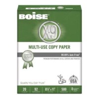 Boise X-9 Multi-Use Letter Copy Paper 8.5 x 11 Case 10 Reams (5000 Sheets)