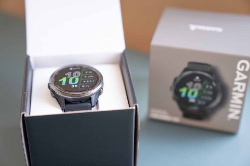 Trendy Factory Quality New / Used Garmin Forerunner 970 Carbon Gray DLC Titanium GPS