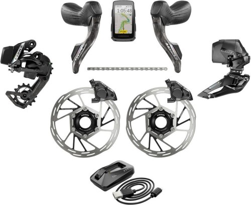 Trendy Factory Quality New SRAM Force eTap AXS Road Groupset 2x12-Speed, E1, Hammerhead Karoo 3