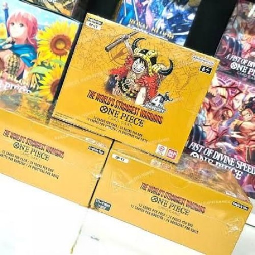 Retail Factory Sealed Original One Piece OP17 The Worlds Strongest Warriors Booster Box