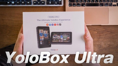 High-Quality Original New YoloLiv YoloBox Ultra 4K Multi-Camera Video Switcher Monitor Encoder Recorder