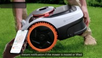 Segway I206 AWD Robot Lawn Mower, New I105N, 0.15 Acre, 45% Slopes | Perimeter